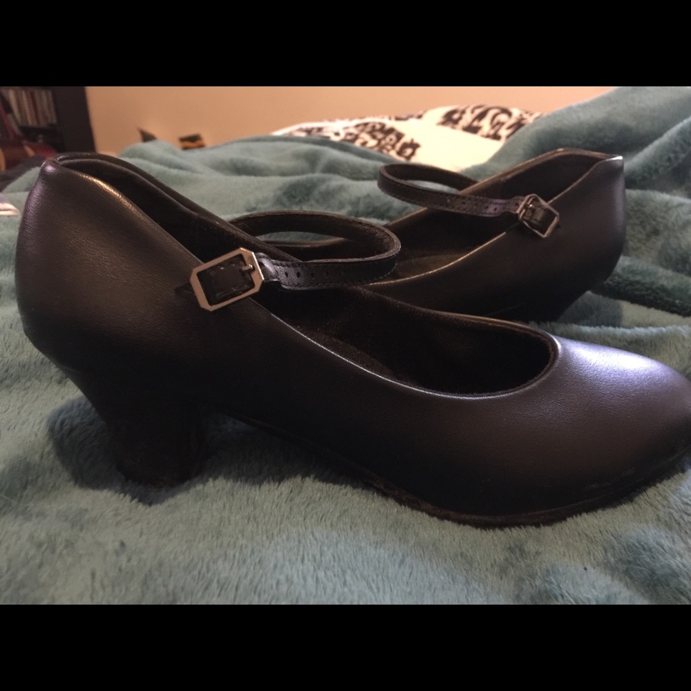 Black heels